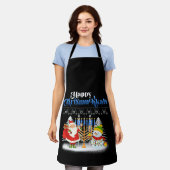 Happy Chrismukkah Jewish Kersthanukkah Schort (Gedragen)