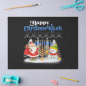 Happy Chrismukkah Jewish Kersthanukkah Tissuepapier (Craft)