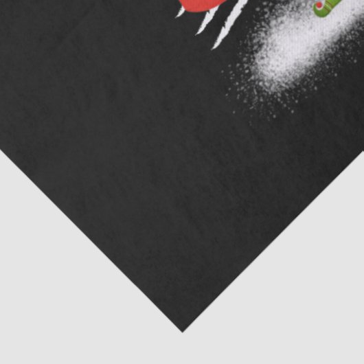 Happy Chrismukkah Jewish Kersthanukkah Tissuepapier (Detail)