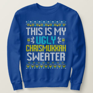 Happy Chrismukkah Jewish Kersthanukkah Trui