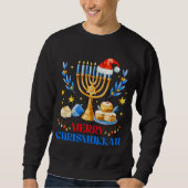 Happy Chrismukkah Jewish Kersthanukkah Trui (Voorkant)