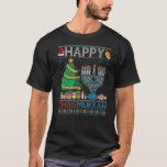 Happy Chrismukkah Jwish Kerstkerst Hanukkah Chanuk T-shirt<br><div class="desc">Happy Chrismukkah Jewish Kerstmis Hanukkah Chanukah</div>