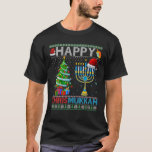 Happy Chrismukkah Jwish Kerstkerst Hanukkah Chanuk T-shirt<br><div class="desc">Happy Chrismukkah Jwish Kerstkerst Hanukkah Chanuk</div>