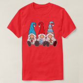 Happy Chrismukkah Kerstmis en Hanukkah Gnomes Pr T-shirt (Design voorkant)
