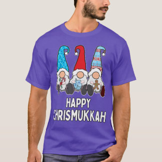 Happy Chrismukkah Kerstmis en Hanukkah Gnomes T-shirt