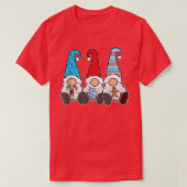 Happy Chrismukkah Kerstmis en Hanukkah Gnomes T- T-shirt (Design voorkant)