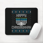 Happy Chrismukkah Menorah Ugly Sweater Christmas H Muismat (Met muis)