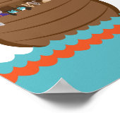 Happy Christelijk Kinder Poster Bijbelverhaal Noah (Hoek)