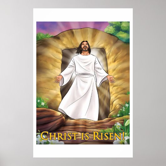 Happy Christelijk Pasen Poster (Voorkant)