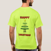 HAPPY CHRISTMAS-1 T-SHIRT (Achterkant)