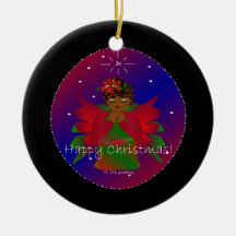 Happy Christmas Angel Baby Over de hele wereld