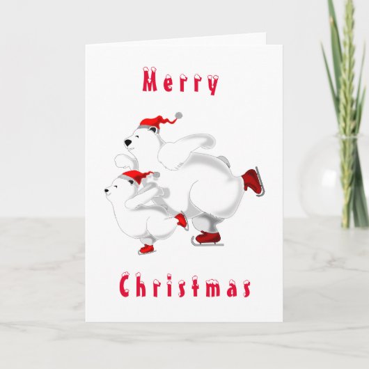 Happy Christmas Beer Kerst Kaart (Voorkant)