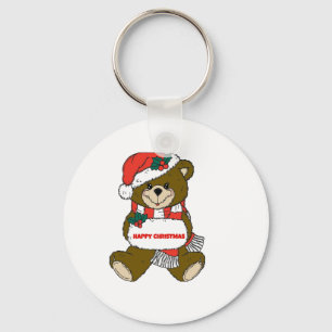 Happy Christmas-Beer Sleutelhanger