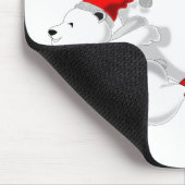 Happy Christmas Beren Muismat (Hoek)