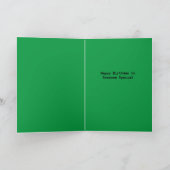 Happy Christmas Birthday Kaart (Binnen)