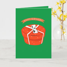 Happy Christmas Birthday Kaart