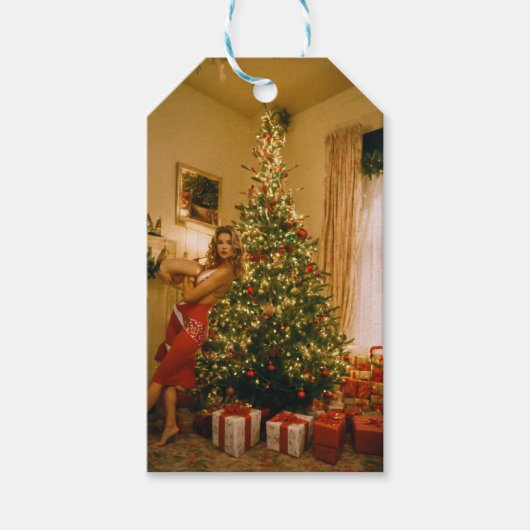 HAPPY CHRISTMAS CADEAU LABEL CADEAULABEL (Voorkant)