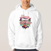 Happy Christmas cartoon logo Hoodie (Voorkant)