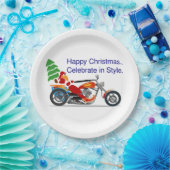 HAPPY CHRISTMAS, CELEBRAAT IN STIJL PAPIEREN BORDJE (Feest)