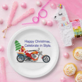 HAPPY CHRISTMAS, CELEBRAAT IN STIJL PAPIEREN BORDJE (Feest)