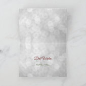 Happy Christmas Dad & Stepmom Over de mijlen Kaart (Binnen)