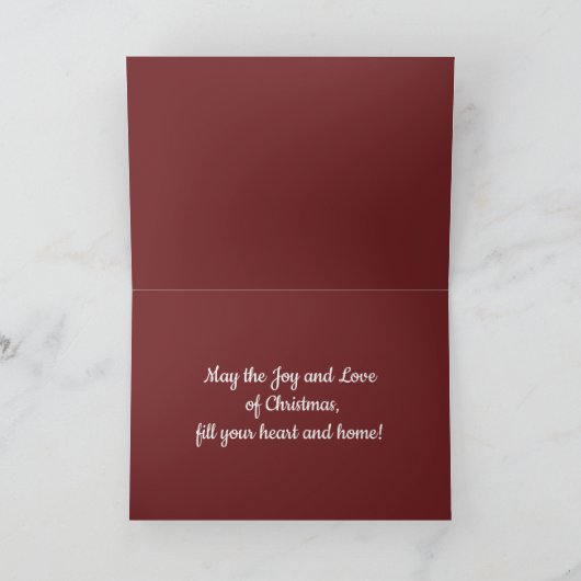  Happy Christmas Dog Feestdagen Kaart (Binnen)