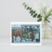  Happy Christmas door A.M. Mailick Briefkaart (Staand voorkant)