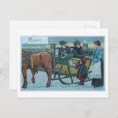  Happy Christmas door A.M. Mailick Briefkaart (Voorkant / Achterkant)