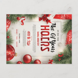 HAPPY CHRISTMAS FEESTDAGENKAART