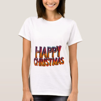 Happy Christmas: feestelijke vreugde voor iedereen T-shirt