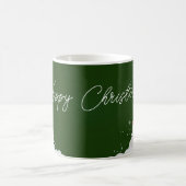 Happy Christmas – Festive Holiday Green Mug Koffiemok (Center)