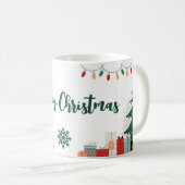 Happy Christmas Festive Mug Koffiemok (Voorkant rechts)