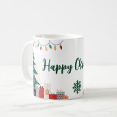 Happy Christmas Festive Mug Koffiemok (Voorkant links)