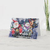 Happy Christmas Friends Cunny Kaart (Voorkant)