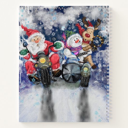 Happy Christmas Friends Notitieboek (Achterkant)