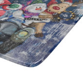 Happy Christmas Friends snijplank (Hoek)