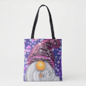 Happy Christmas Gnome Canvas tas (Voorkant)