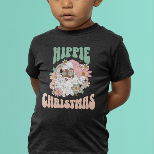 Happy Christmas Hippie Kerstmis T-shirt