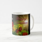 happy christmas koffiemok (Voorkant rechts)