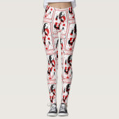 happy christmas krampus leggings (Voorkant)
