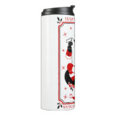 happy christmas krampus thermosbeker (Gedraaid links)