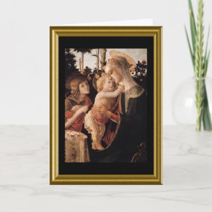 Happy Christmas - Madonna & Kind Feestdagen Kaart