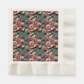 Happy Christmas origami 11 - Papieren servetten (Voorkant)