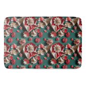 Happy Christmas origami handwerk 11 - Bath Mat (Voorkant)