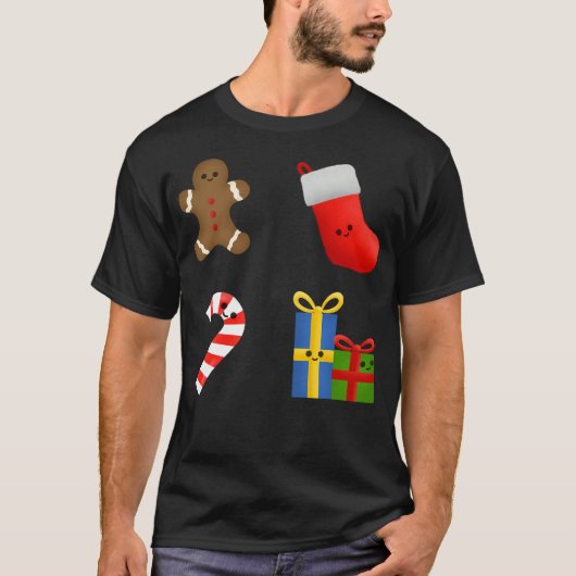 Happy Christmas Pack 1 T-shirt (Voorkant)