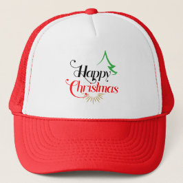happy Christmas-pet Trucker Pet