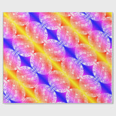 Happy Christmas pretty bubbles Cadeaupapier (Vlak)