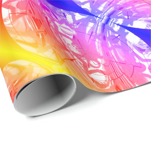 Happy Christmas pretty bubbles Cadeaupapier (Rol Hoek)