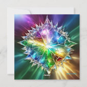 Happy Christmas Schattige Kitten geven Kitten Kiss Feestdagenkaart (Achterkant)