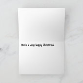 Happy Christmas Snails Feestdagen Kaart (Binnen)